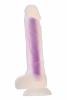 Radiant dildo świecące w ciemności średni rozmiar niebieskie